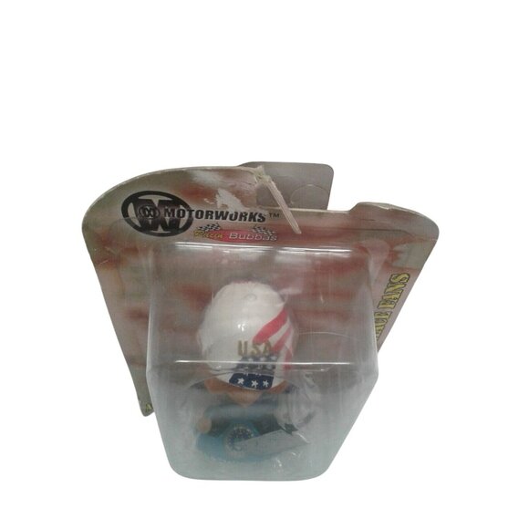 USA US Air Force Bobblehead Motorworks Racin Bubbas Squadron NEW - Picture 2 of 7